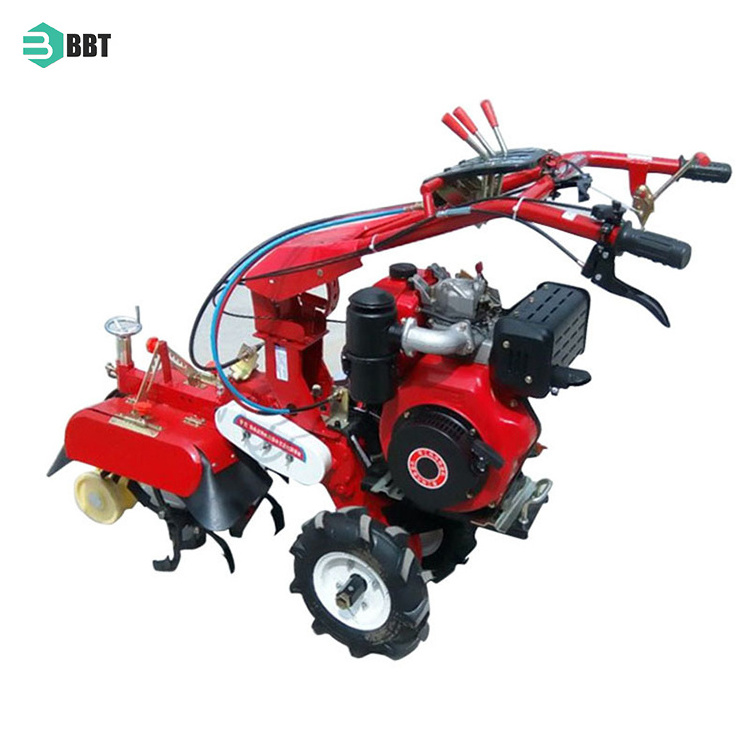 Factory Direct Supply Walking Tractor Mini Cultivator Power Agriculture Rotary Tiller Blades Riding Cultivators Tiller Rotary