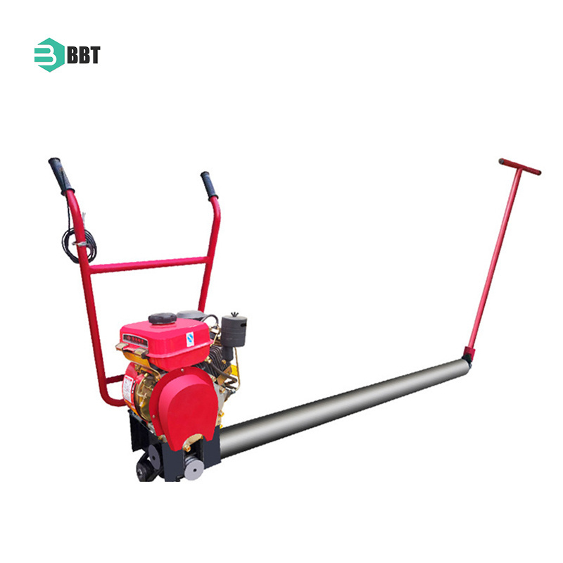 Commercial Hydraulic Gasoline Engine Screed Vibrating Paving Machine Vibrator Soil Concrete Leveling Machine Pavement Ruler