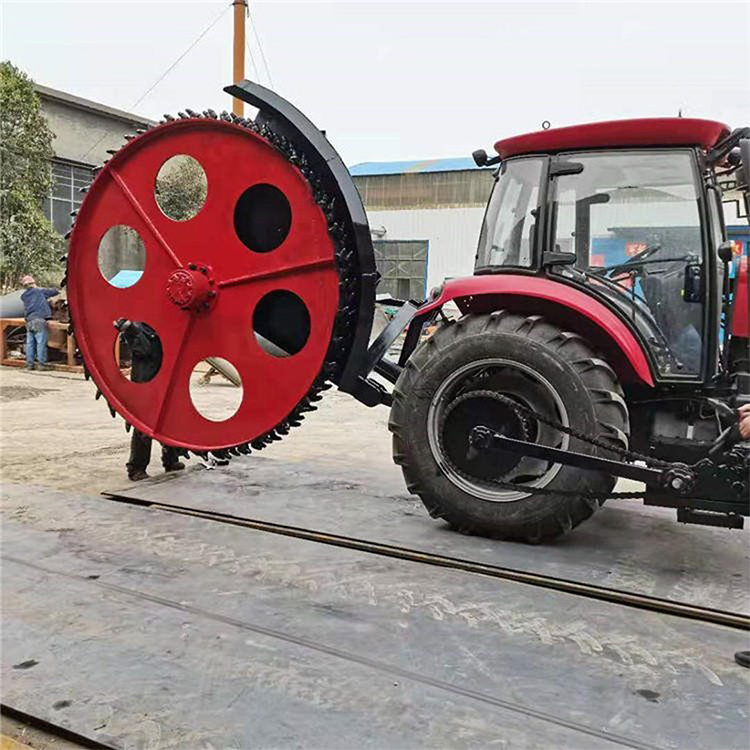 High Speed Disc Trencher/Chain Trencher/Ditching Machine For Pipeline Laying