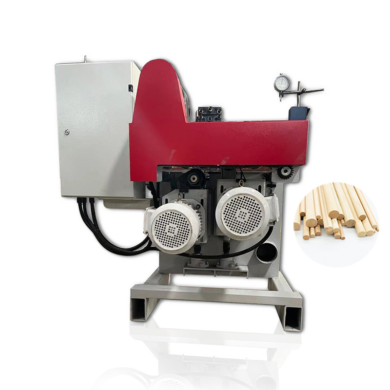 Automatic Wood Dowel Making Machine Round Shape Wood Stick Making Machine Wood Round Rod Making Machine