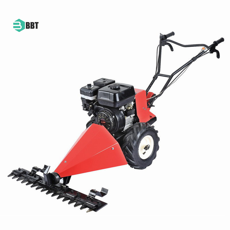 Latest Agriculture Grass Cutter 4 Stroke Manual Brush Cutting Machine Gasoline Engine Lawn Mover Hand Held Weeding Machine