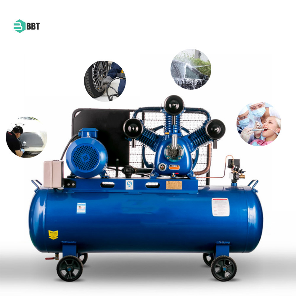 Dental Clinic Air Compressor Piston Driven Air Compressor For Car Wash