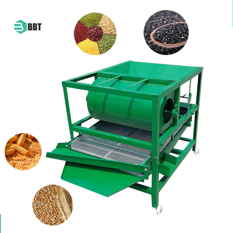 Sesame Seed Sieving Machine Grain Cleaning Sieve Sorting Machine Vibrating Screening Machine Wheat Corn Separator