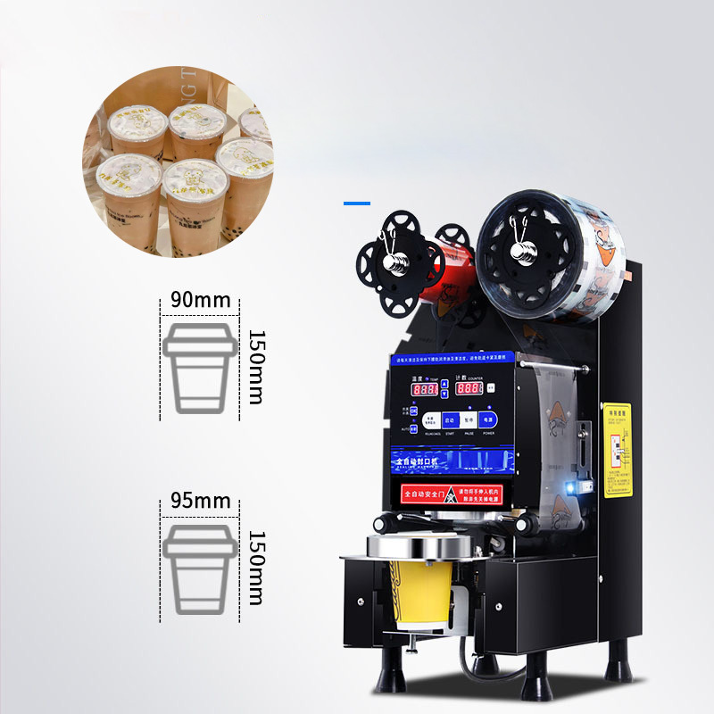 Automatic Cup Sealer Cup Sealing Machine Bubble Tea Machine Seal 90Mm 95Mm Pp Cup