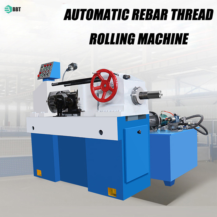 Wholesale Steel Bolt Machinery Automatic Hydraulic Thread Rolling Machine Cnc Straight Grain Anilox Thread Rolling Machine