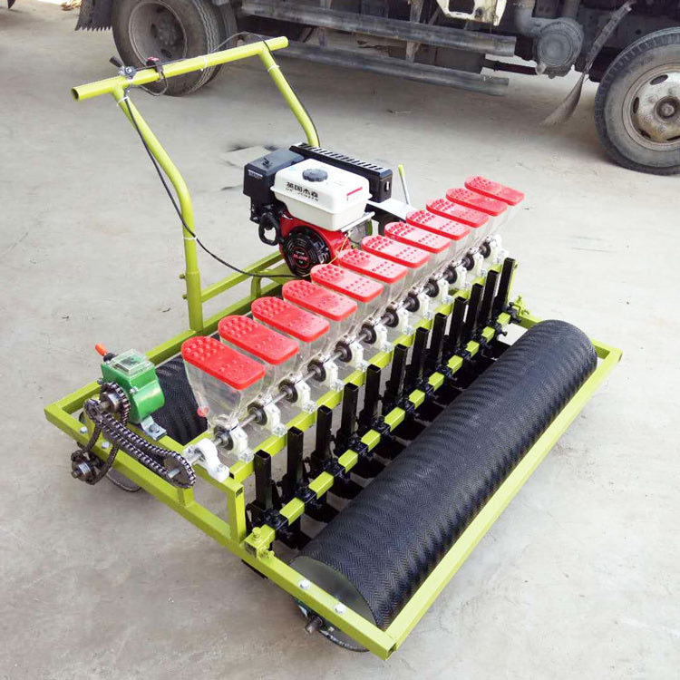 Industrial Onion Seed Planter Machine / Hand Push Vegetable Seeds Planting Machine