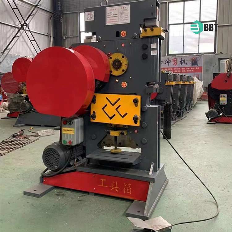 Multifunctional Hydraulic Punching And Shearing Machine Metal Punching  Iron Steel Cutting Machine