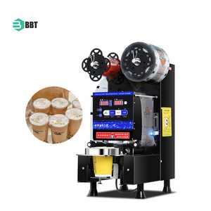 Automatic Cup Sealer Cup Sealing Machine Bubble Tea Machine Seal 90Mm 95Mm Pp Cup