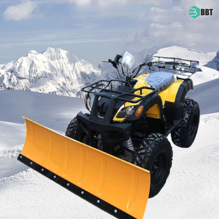 Four Wheeled Propelled Courtyard Small Snowplow  Blower Snow Throwers Snow Plow