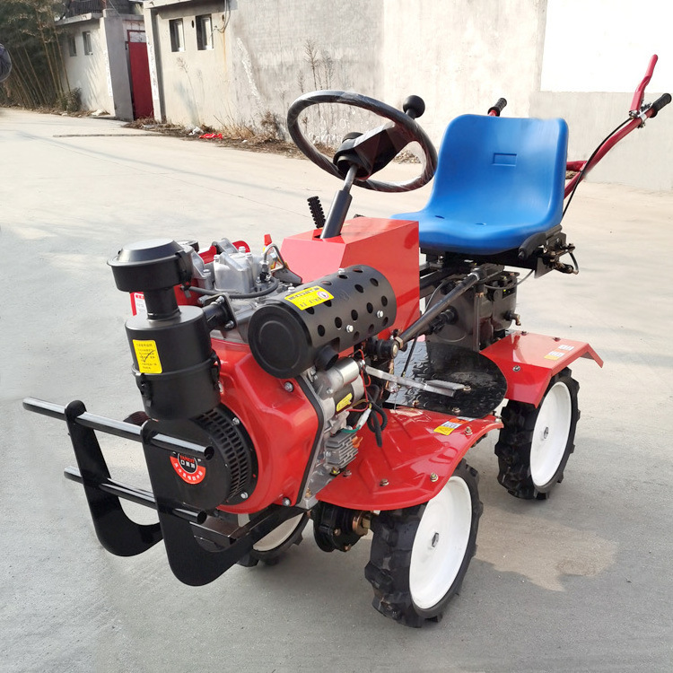 Top Quality Profession Agricultural Farm Use Cultivation Land Rotary 15Hp Mini Power Tiller Cultivator