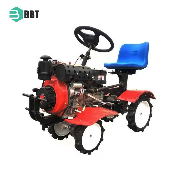 Top Quality Profession Agricultural Farm Use Cultivation Land Rotary 15Hp Mini Power Tiller Cultivator