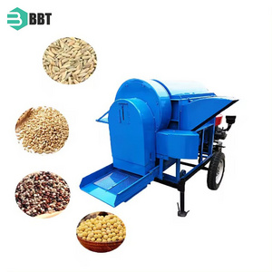 Easy To Use Soybean Thresher  Multi-Crop Peeling Machine Sunflower Oil Tea Threshing For Farms