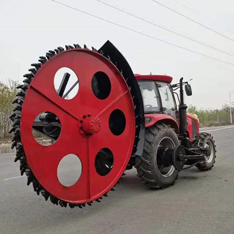 High Speed Disc Trencher/Chain Trencher/Ditching Machine For Pipeline Laying