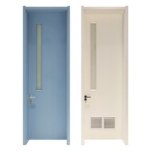 Wholesale Interior Bedroom Soundproof WPC Panel Door White WPC ABS Doors Internal