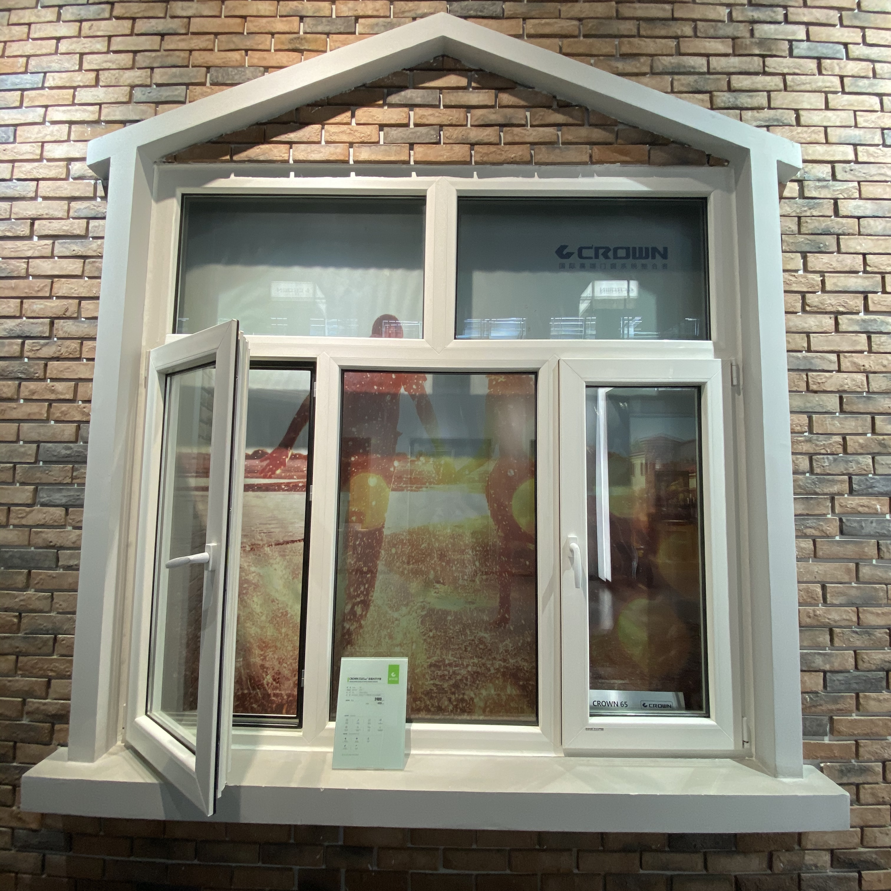 pvc window, pvc upvc plastic sliding or casement window, upvc window