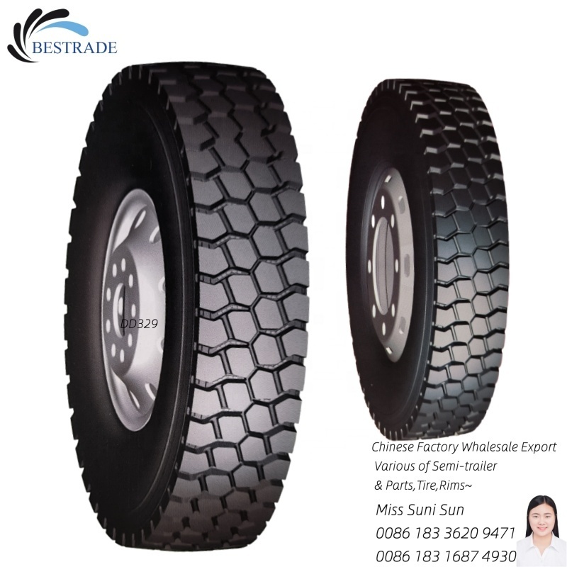 Dot-Certified Tires For Trucks 22 5 24 5 Low Flat Truck Tires 16 18 Pr  11R 22  All Position Pattern