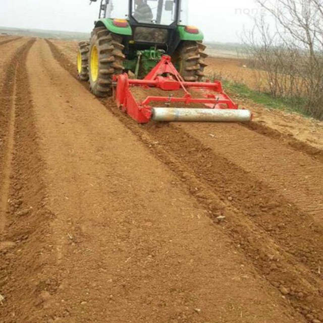 Agriculture machine bed former seedbed shaper rotary tiller with ridging machine