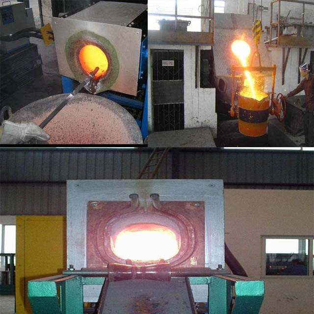 High Quality Copper / Iron / Gold Induction Melting Furnace For Metal Melting