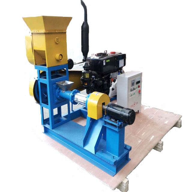 Animal Feed Pellet Mill Machine To Make Floating Fish Food For Rainbow Trout