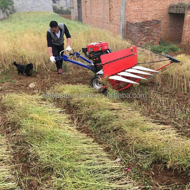 Manufacturer direct sale rice reaper price in pakistan/tractor operated reaper binder