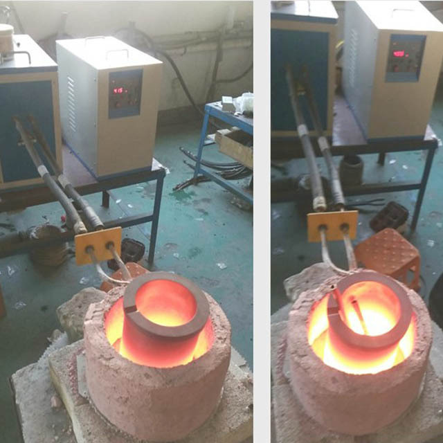 High Quality Copper / Iron / Gold Induction Melting Furnace For Metal Melting