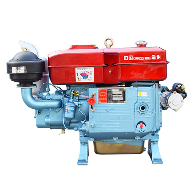 Chinese water cooled single cylinder diesel engine 15hp diesel engine for sale