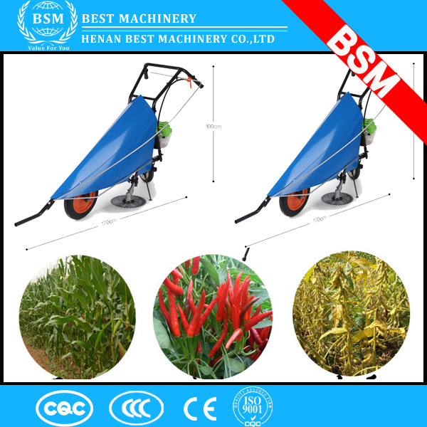 Nigeria Good quality chili harvester/chili swather/hot pepper harvesting machine