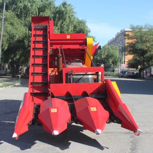 Tractor Mounted Sweet Corn Silage Harvester Mini Harvest Machine