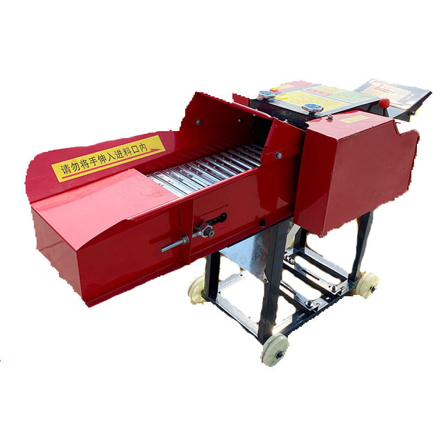 Animal Grass Straw Feed Crusher Multifunction Chaff Cutter Machine With Diesel Engine Chopper Progressing Milling Machinery