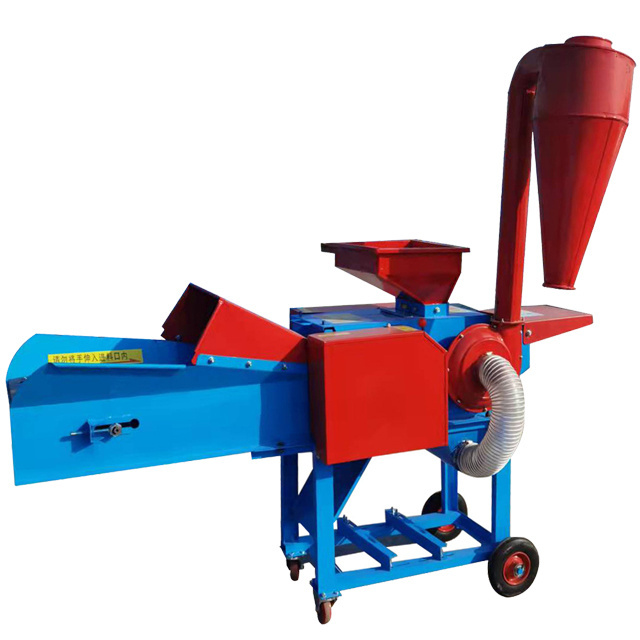 Animal Feed Silage Corn Stalks Chopper Alfalfa Grass Chopping Machine Dry and Wet Grass Cutting Crushing Machine