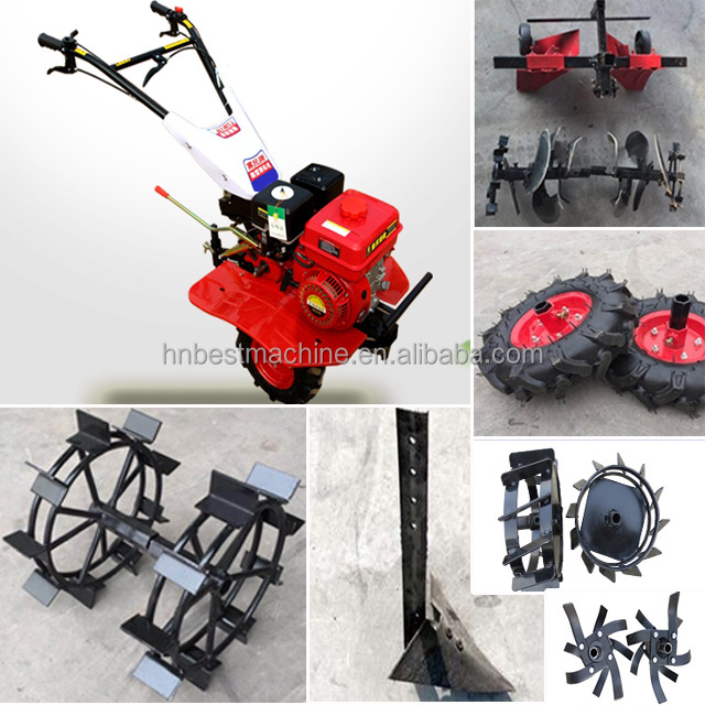 Farm tools mini tiller cultivator power tillers spare parts for rotary tiller