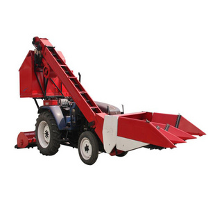 Walking tractor mounted sweet corn harvester for sale