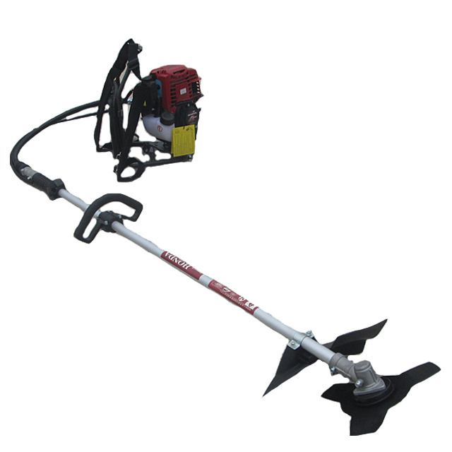 4 Stroke multifunction lightweight Backpack gasoline power weeder machine mini Grass Rotary Tiller