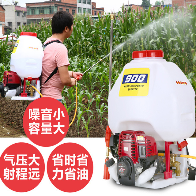 High efficiency agricultural Knapsack Power Sprayer  / GX35 power sprayer machine