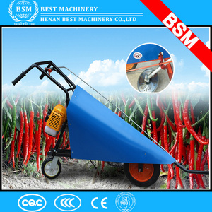 Nigeria Good quality chili harvester/chili swather/hot pepper harvesting machine