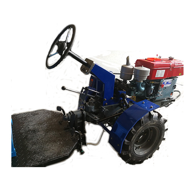 Farm Mini Diesel Hand Walking Tractor Motocultor 20hp Power Tiller Walking Tractor