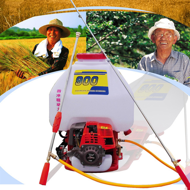 High efficiency agricultural Knapsack Power Sprayer  / GX35 power sprayer machine