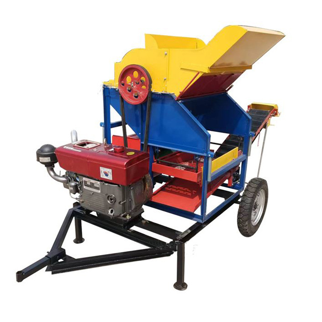 Walking tractor peanut harvester machine two rows groundnut digger and picker for sale Number Of Rows 3