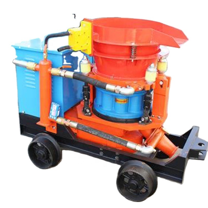 High Quality Orange Concrete Spray Gunite Shotcrete Machine Electric Concrete Shotcrete Machine