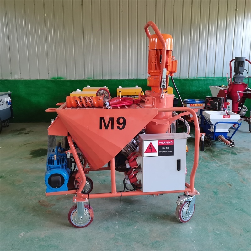 Wall Cement Spray Plaster Machine For Sale/automatic Machine For Mortar Spray Rendering Wall