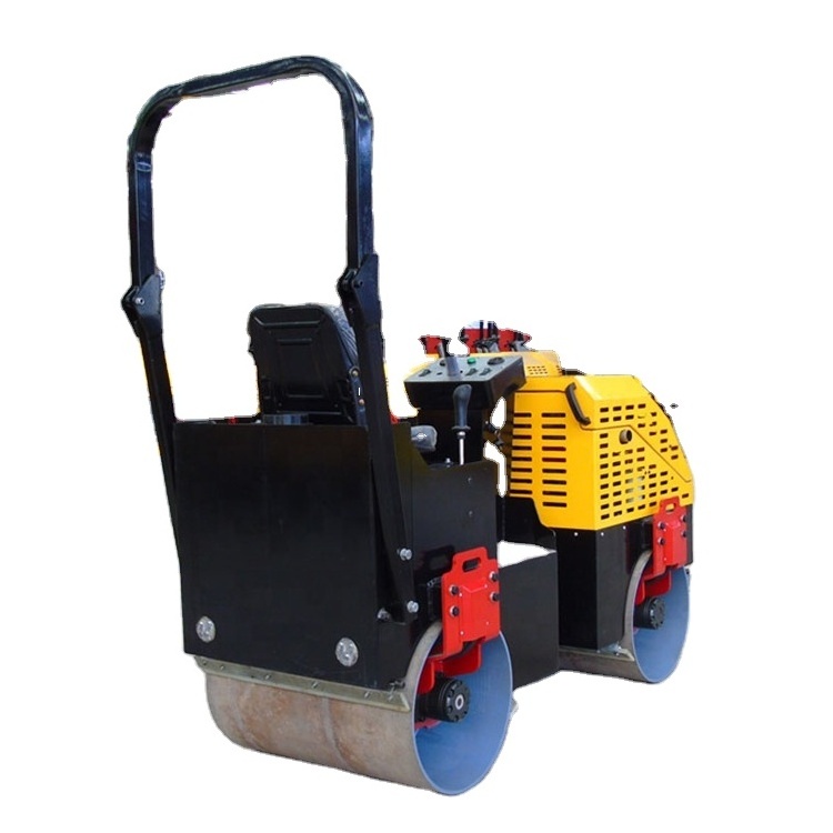 Construction Machine Small Double Drum Road Roller 1 Ton 2 Ton  Road Roller For Sale Small Road Roller Double Drum