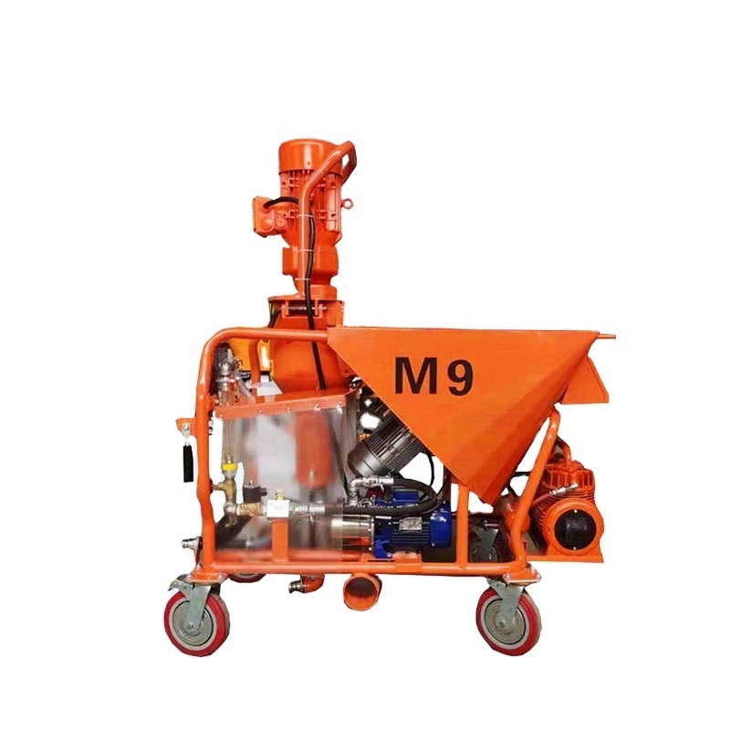 Wall Cement Spray Plaster Machine For Sale/automatic Machine For Mortar Spray Rendering Wall