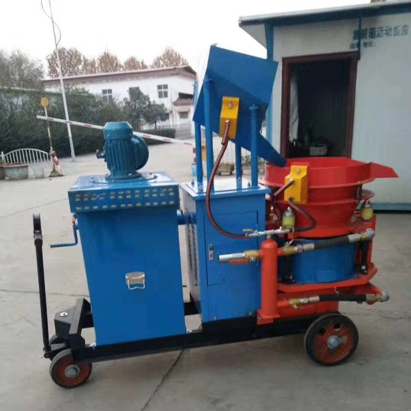 Series Dry Concrete Spray Machine Shotcreting Guniting Machine For Construction Slope Engineering