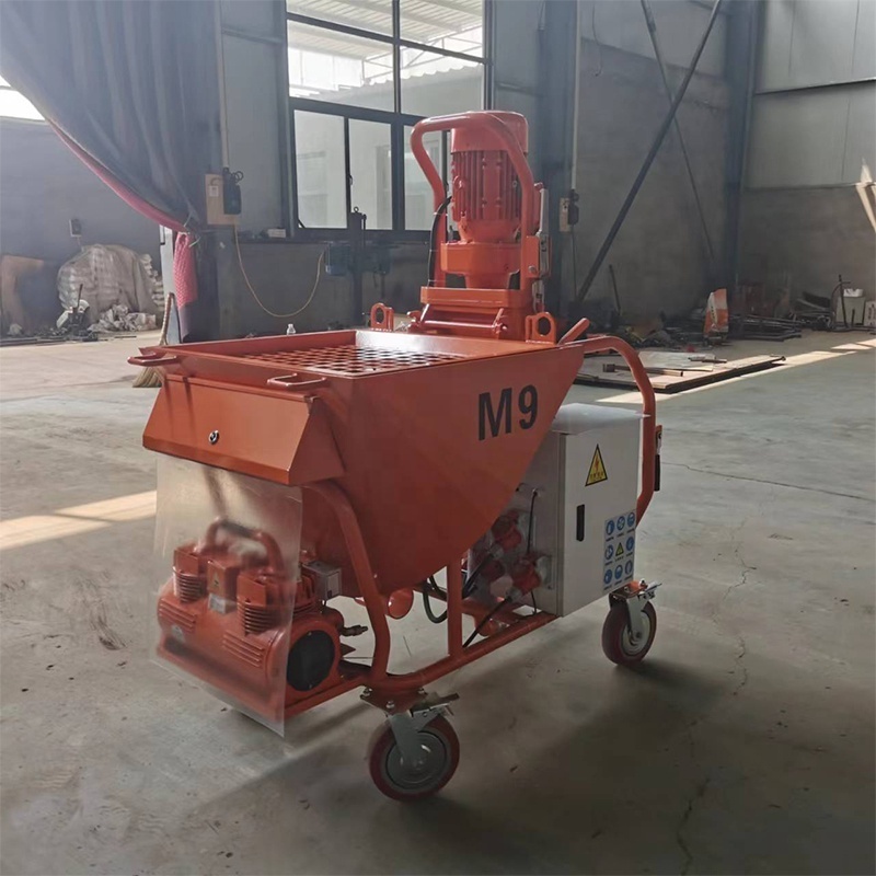 Wall Cement Spray Plaster Machine For Sale/automatic Machine For Mortar Spray Rendering Wall