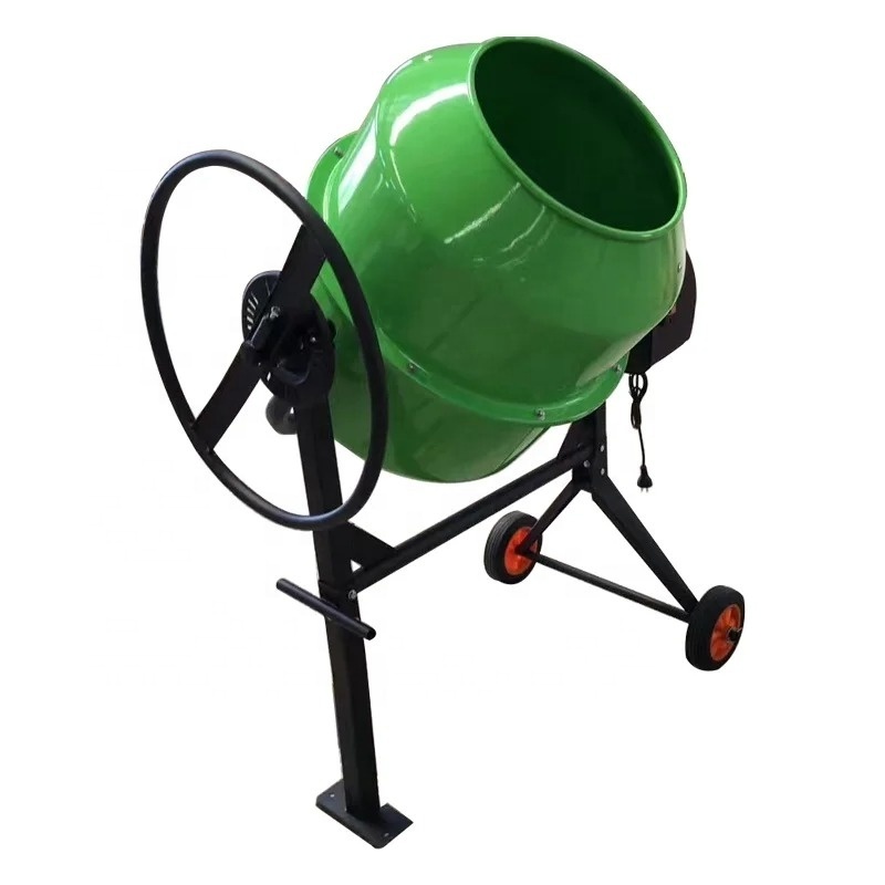 Factory price stainless steel concrete mixer tricycle 180L concrete mixer concrete construction tank lift machine