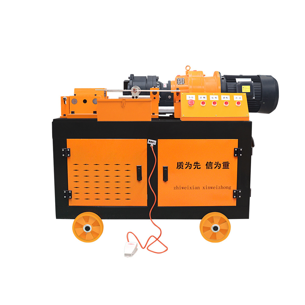 Hot selling Small thread rolling machine Thread steel bar stripping machine Durable thread rolling machine