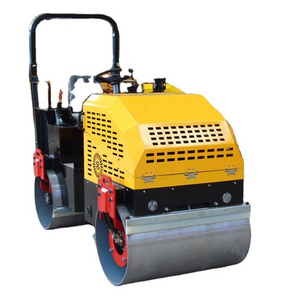 Construction Machine Small Double Drum Road Roller 1 Ton 2 Ton  Road Roller For Sale Small Road Roller Double Drum