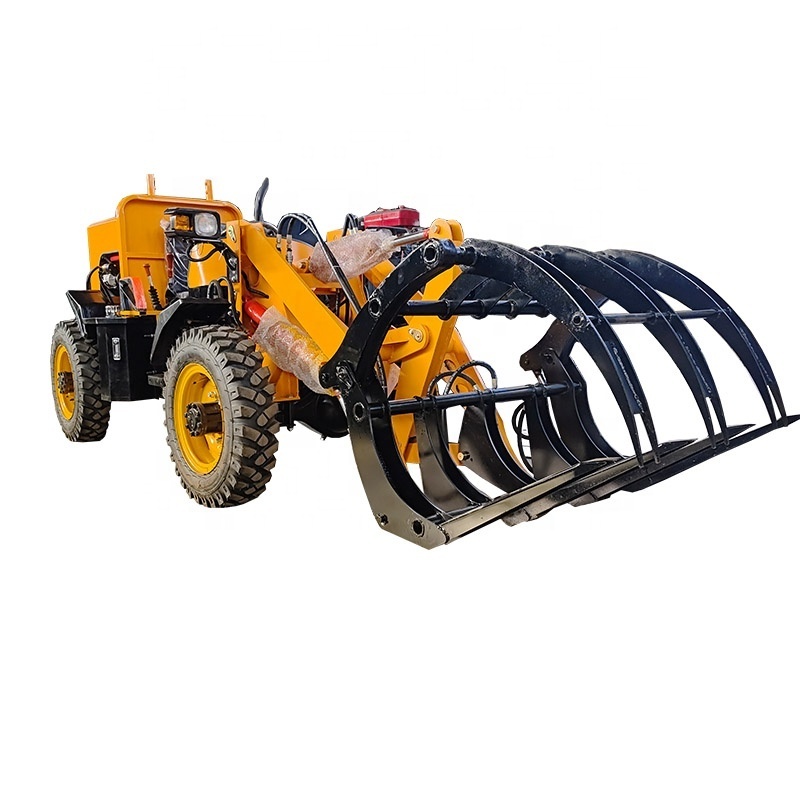 1.5t Mini Articulated Wheel Loader Zl15f With Yunnei Engine Front End Loader With Single Joystick Mechanical Pilot Control