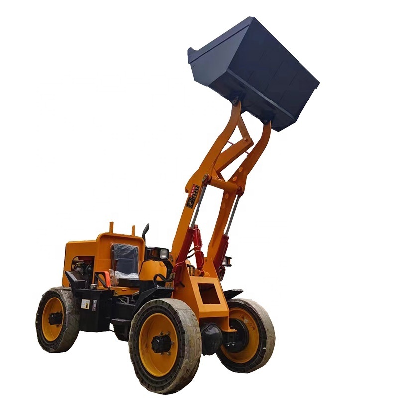 1.5t Mini Articulated Wheel Loader Zl15f With Yunnei Engine Front End Loader With Single Joystick Mechanical Pilot Control