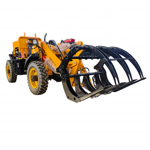 Sale Small Hydraulic Lifting Arms Grab Attach Log Wood Grapple Loader Bell Sugarcane Loader